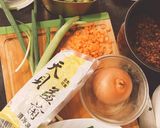 香煎天貝佐炒五穀飯（蛋、五辛素）的食譜步驟1照片