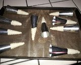 Foto del paso 6 de la receta: Conos rellenos de paté y queso crema