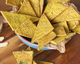 Foto do passo 3 de Bolachas crackers de Grão de Bico