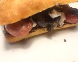 Foto del paso 4 de la receta Bocadillo de Blanc i negre (morcilla y longanizas)