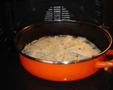 Foto del paso 10 de la receta Quiche Vosgienne de espinacas con mix de queso gratinado