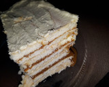 Foto del paso 5 de la receta: Torta de Galletas con Crema y Dulce De Leche