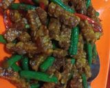 Foto langkah ke 3 dari resep Tempe orek kecap + kacang panjang.