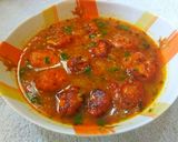A picture of step 12 of Lauki Kofta.