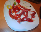 Foto del paso 2 de la receta: Crema calabacín y zanahoria con crujiente de jamón en MC