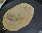 A picture of step 4 of Whole wheat kasuri methi naan.