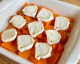 Une image de l'étape 2 de 💚 Patates douces gratinées au fromage de chèvre.