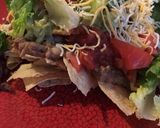 A picture of step 3 of Candy's Taco Salad.