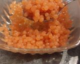 Une image de l'étape 9 de Billes de tomate 🍅 basilic en cuisine moléculaire.