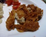 รูปขั้นตอนการทำที่ 1 ของ ข้าวผัดมันไก่ทอด