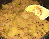 A picture of step 3 of Namkeen Pumpkin.
