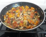 Foto del paso 9 de la receta Espaguetis al dente y salsa de hortalizas