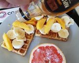 A picture of step 3 of My Fruity Waffly Breakfast. 💞.