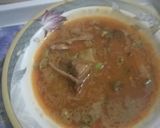 A picture of step 1 of Beef Nihari.