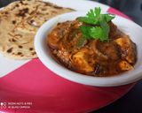 A picture of step 10 of Kadhai paneer.
