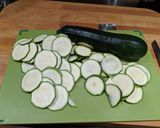 A picture of step 1 of Courgette and Asparagus Tart.