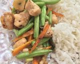 Foto langkah ke 7 dari resep Ayam Buncis Tumis Mentega.