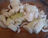 Lecsó virslivel recept fázis 1 fotója
