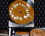 A picture of step 2 of Microwave baked jaggery cake with dash of honey.