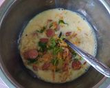 Foto langkah ke 3 dari resep Quiche Roti Tawar.
