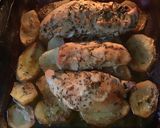 Foto del paso 3 de la receta: Pechugas adobadas con almendras al horno