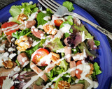 Foto del paso 5 de la receta: Ensalada de brotes con secreto a baja temperatura y salsa gorgonzola
