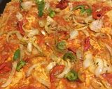 Foto del paso 4 de la receta: Pizza de masa de zanahoria y calabacín