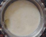 A picture of step 2 of Sweet Makhana raita.