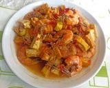 Foto langkah ke 4 dari resep Balado Udang & Tahu.