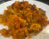 Foto del paso 8 de la receta: Arroz con pollo y sobrasada en Airfryer Cosori