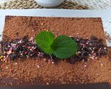 Foto langkah ke 5 dari resep Puding Brownies Roti Tawar.