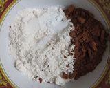 Foto langkah ke 3 dari resep Brownies Pisang Kukus.