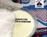 A picture of step 1 of Custard popsicles.