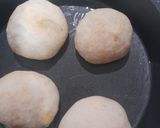 A picture of step 2 of Black seed mince buns.
