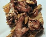 Foto del paso 12 de la receta Alitas de pollo, con gajos y patatas al horno, en salsa de mostaza