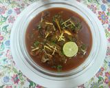 A picture of step 4 of Mutton nihari.
