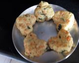 A picture of step 1 of Semolina muffins.