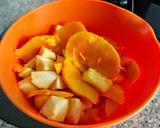 Foto del paso 1 de la receta: PASTEL🍏🍒🍌🍍🥭Tutti Frutti...!