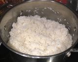 A picture of step 2 of Chicken And Rice Perlow With Shrimp and Spicy Smoked Sausage.
