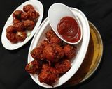 A picture of step 4 of Manchurian Pakora.