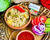 A picture of step 5 of White vegetable Tahiri / Aloo Matar Tahiri.