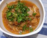 A picture of step 9 of Chicken karhai.