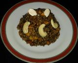 A picture of step 3 of Bajri (Millet) lapsi.