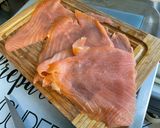 Une image de l'étape 8 de Salade de betteraves et tomates au saumon fumé.