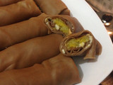 Dadar gulung pisang coklat keju