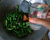 Foto langkah ke 2 dari resep Nasi tim tempe buncis alakadarnya.