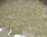 A picture of step 1 of Moong Dal Halwa.