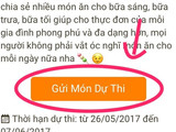 Cách gửi món tham dự cuộc thi của Cookpad