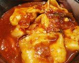 A picture of step 6 of Devil Momos.