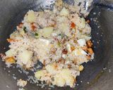 A picture of step 7 of Shamak khichdi.